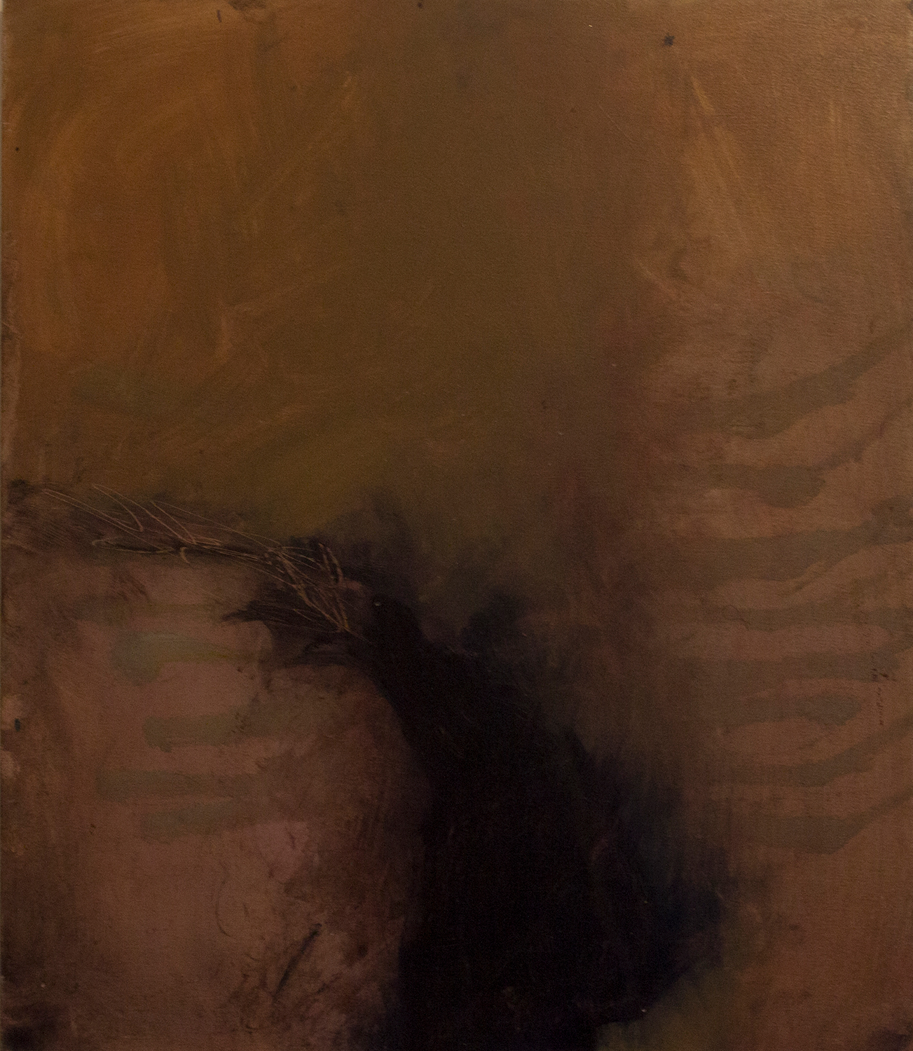 Jules Allan - A vestige 1, 70cm x 60cm, oil on canvas